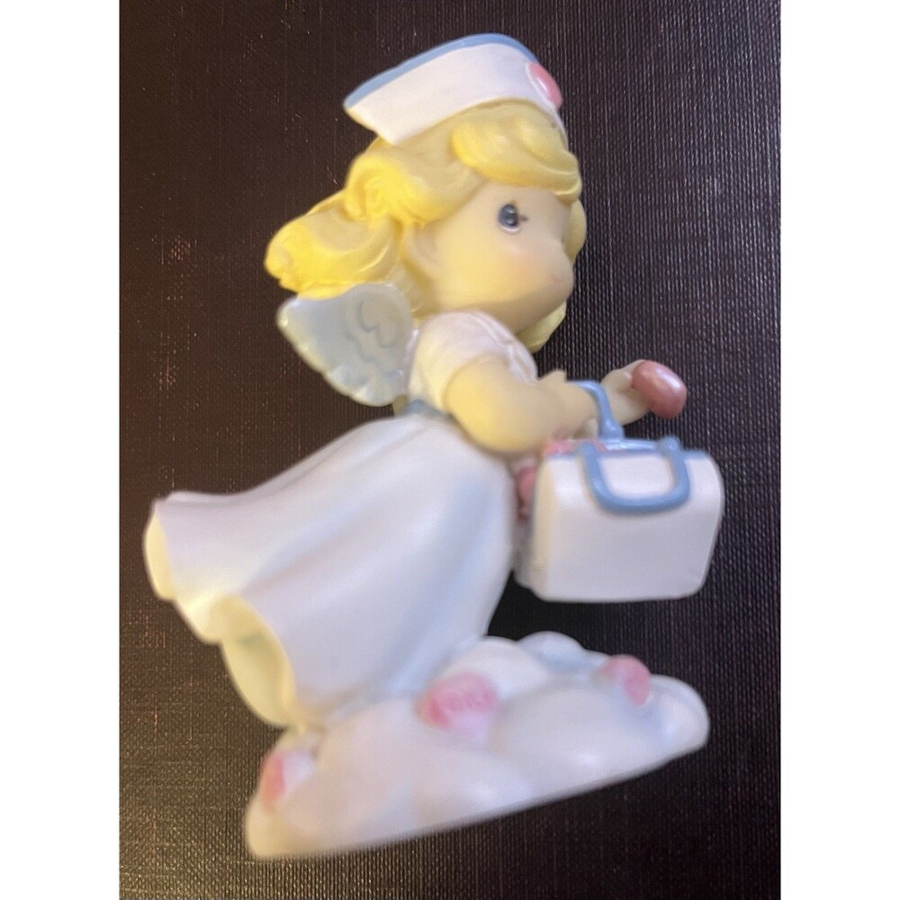 Precious Moments Porcelain Figurine 'Sending Love From Above' Angels Of mercy